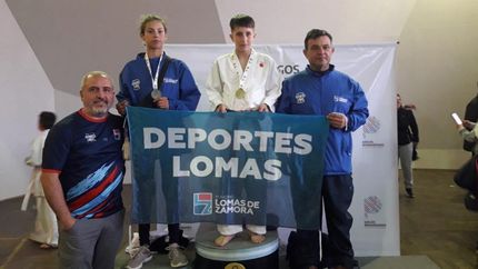 Ignacio Makaruk, uno de los orgullosos de Lomas en judo.