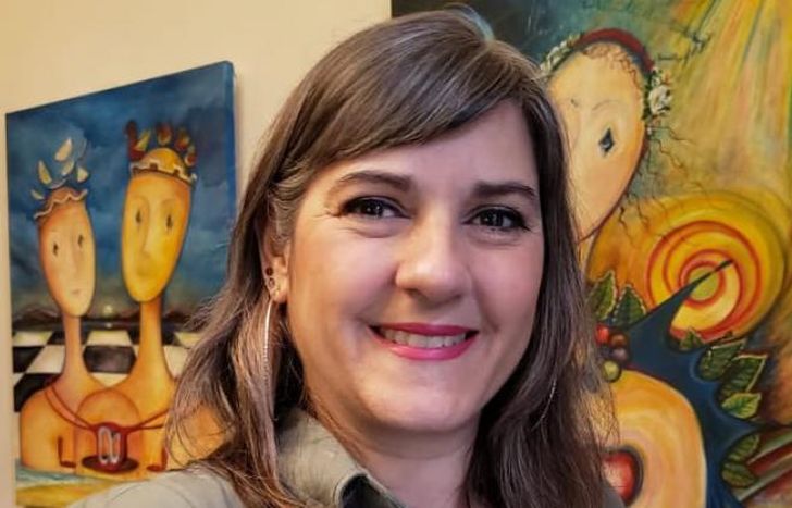 Andrea trabaja desde 1996 en el Hospital Esteves.