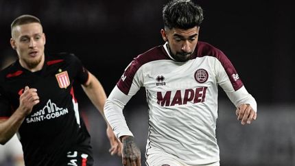 Moreno convirtió uno de los goles de Lanús ante Estudiantes. Moreno convirtió uno de los goles de Lanús ante Estudiantes.