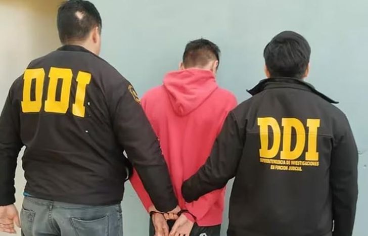 La detención del sospechoso.