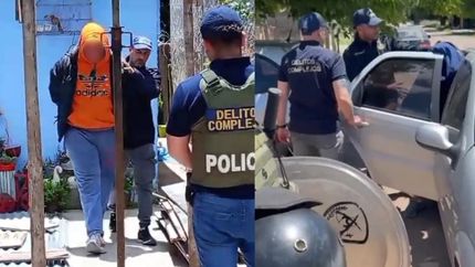 La banda operaba en Lomas de Zamora y la zona Oeste del Conurbano.