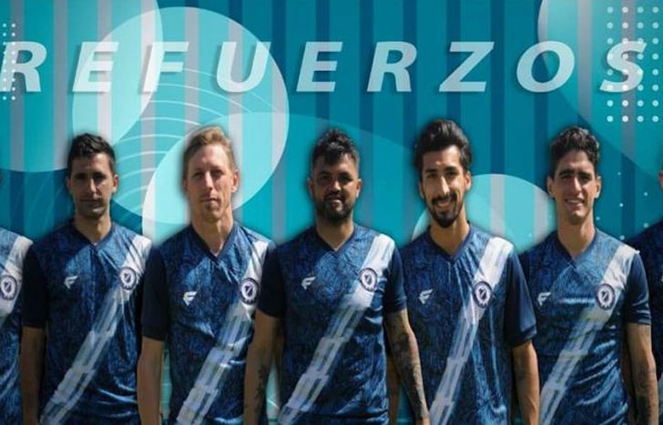 Las siete caras nuevas del plantel de San Martín de Burzaco.