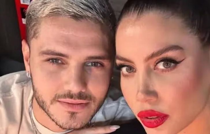 Mauro Icardi, picante con Wanda Nara.