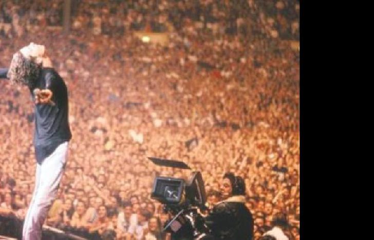El show fue ante una multitud.