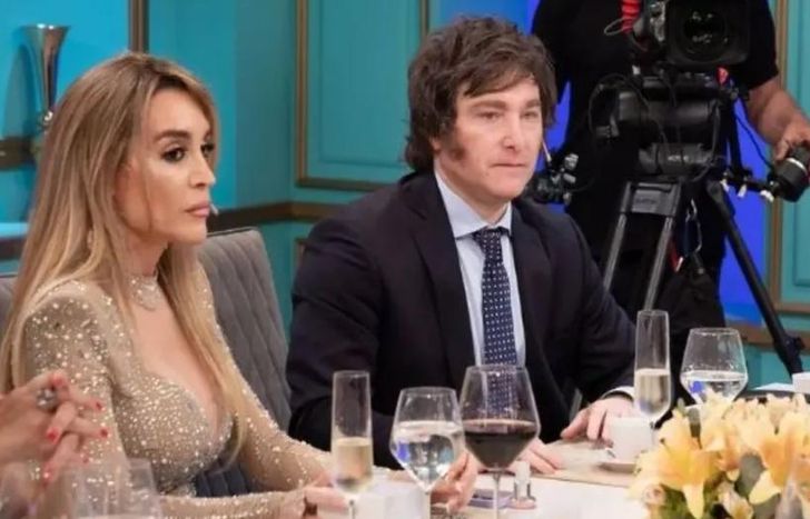 En la mesa de Mirtha.