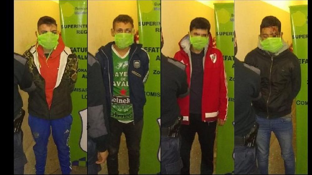 Robo y persecución de película en pleno aislamiento