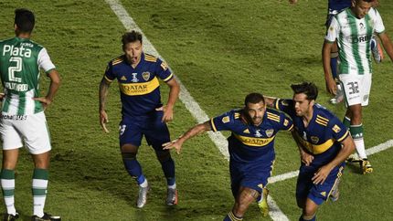 Cardona, con un golazo, destrabó un partido muy parejo.