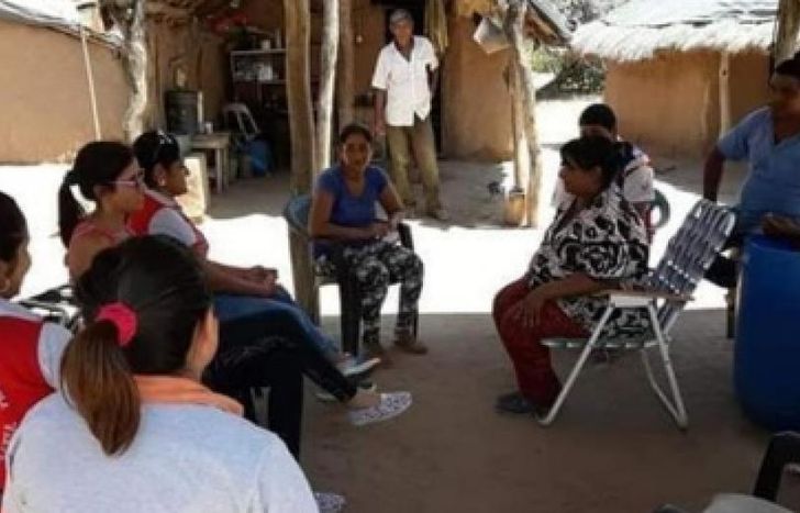 El lugar queda en Paraje La Cangayé, Juan José Castelli, Chaco.