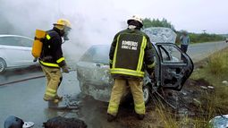 Son de Lomas de Zamora y se accidentaron en la ruta.