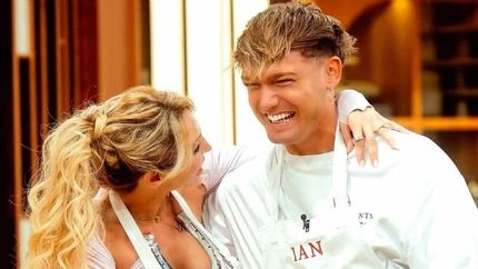 Vicky Xipolitakis con Ian Lucas.&nbsp;