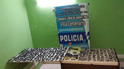 Lo incautado.
