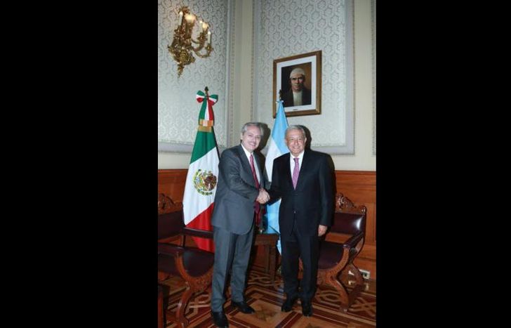 En el Palacio Nacional.