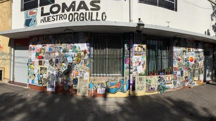 La escuela municipal de Artes Visuales de Lomas de Zamora.