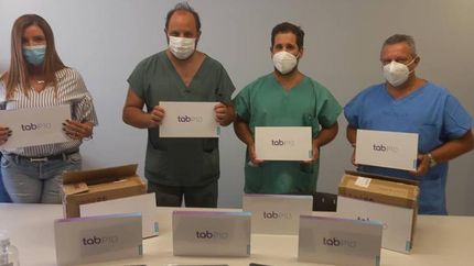 Nuevas tablets para el Hospital Llavallol.