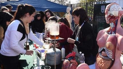 Hubo más de 20 stands a cargo de instituciones y grupos de investigación. Hubo más de 20 stands a cargo de instituciones y grupos de investigación.