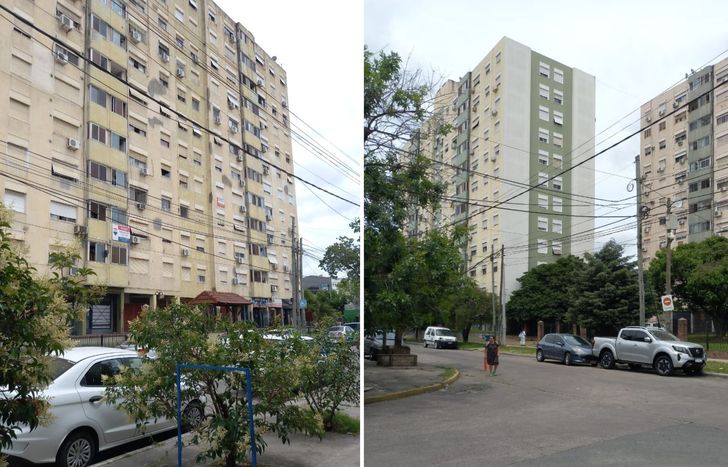 El barrio Apolo 11, en Villa Centenario, está formado por cinco torres y una escuela.