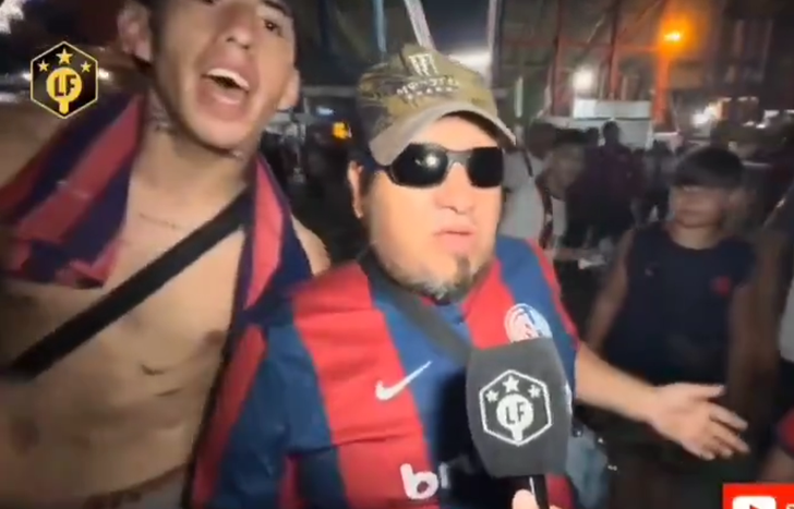 Un hincha de San Lorenzo se volvió viral luego del triunfo de Lanús en el Nuevo Gasómetro.