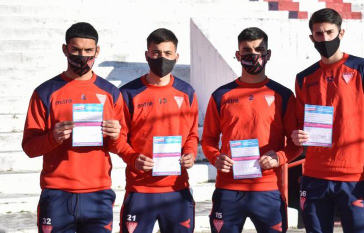 Los chicos de la Reserva del Milrayitas ya se vacunaron.