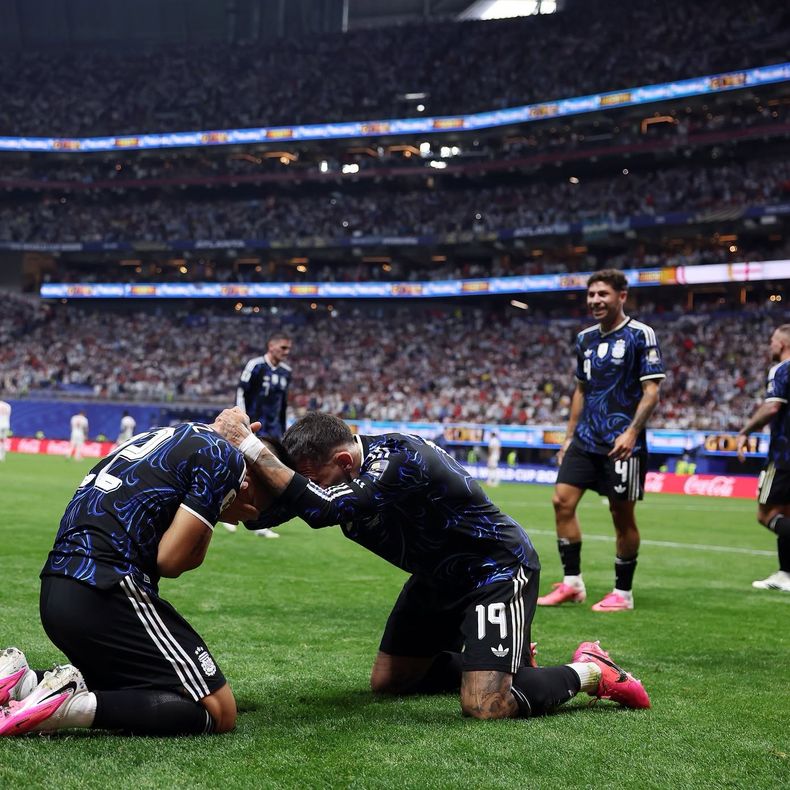Lautaro Martínez clavó el 2-1 para meter a la Selección Argentina en la final.
