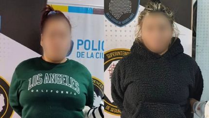 Las dos viudas negras terminaron detenidas. Las dos viudas negras terminaron detenidas.