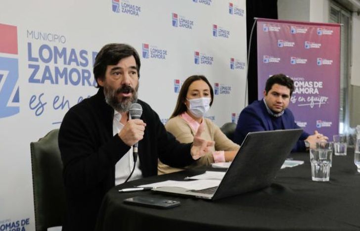 La presentación se hizo en el Salón Eva Perón.