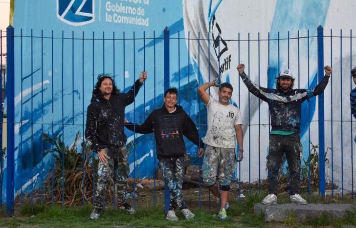 El grupo no dudó en ayudar a Julio y su familia. El colectivo pidió que los vecinos se unan a la causa solidaria.