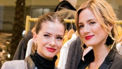 La China Suárez y Paula Chaves, en otros tiempos.