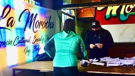 En el Centro Cultural Social y Deportivo La Morocha.