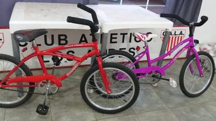 Habrá sorteo de bicicletas. Habrá sorteo de bicicletas.