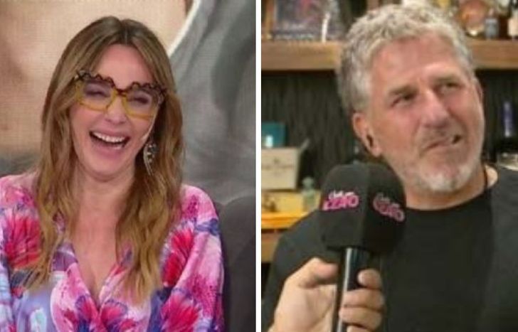Vero Lozano y el papá de Titi.&nbsp;