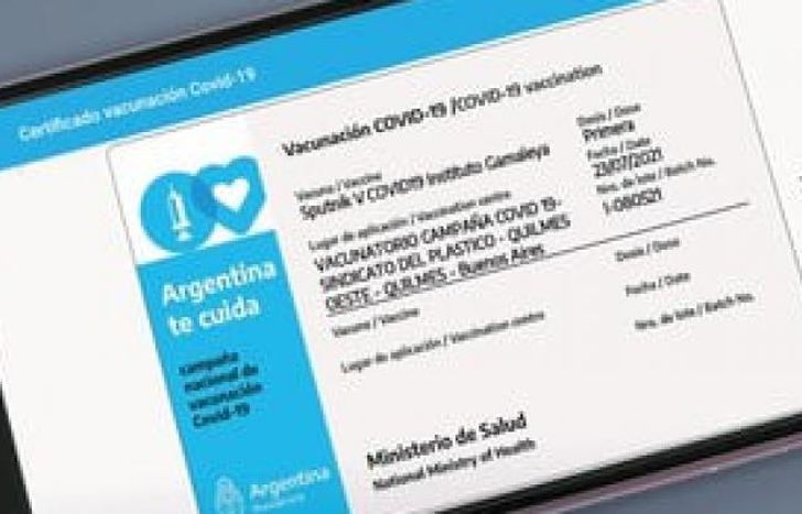 Aumentó la vacunación con la implementación del pase sanitario.