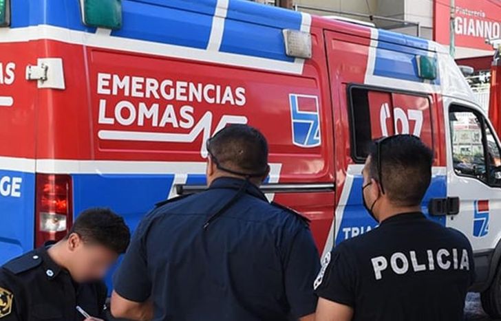 Emergencias Lomas trasladó al Policía al Hospital Gandulfo. (Foto ilustrativa)
