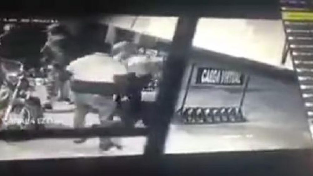 sucedió en menos de dos minutos.