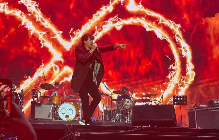 Los Piojos tocan en Capital.