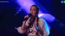Clara Tapia, en La Voz Tapia.