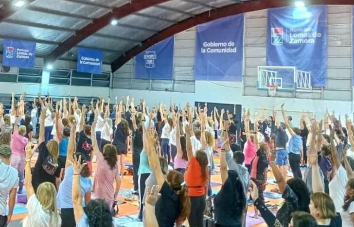 Los lomenses unidos por la paz.