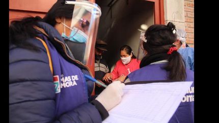 lomas: recorren los barrios para detectar en el acto posibles casos de coronavirus y prevenir el contagio