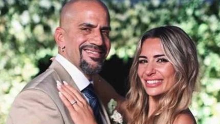 la mujer de la brujita veron estallo por la filtracion de su embarazo