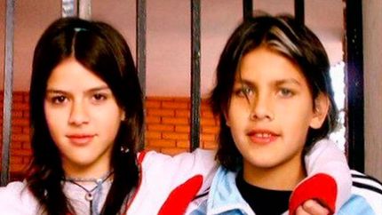 Camila Galante y Leandro Paredes. Camila Galante y Leandro Paredes.