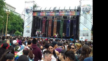 Hay número musicales tanto en Plaza de Mayo como en Congreso.