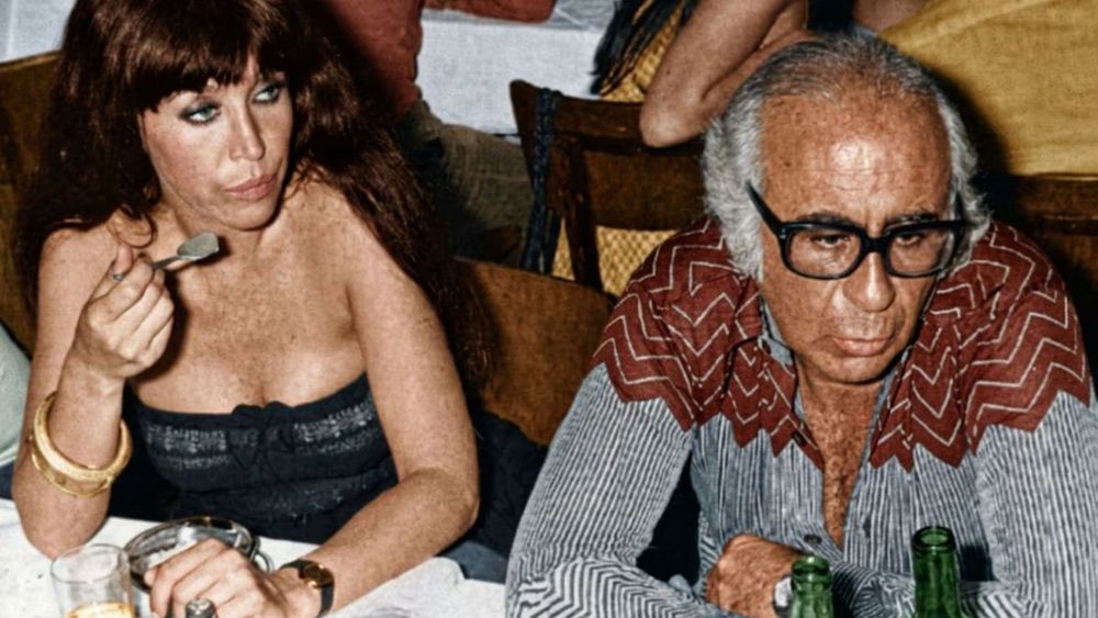 Moria Casan con Carlos Sexton en los 70.&nbsp;