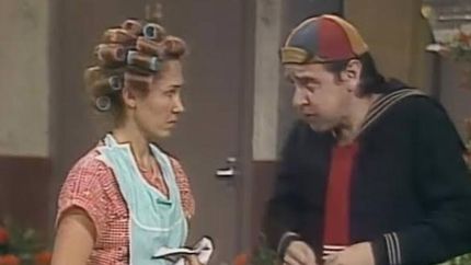 Doña Florinda y Quico.