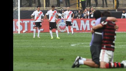en dos minutos, river se quedo sin la copa libertadores