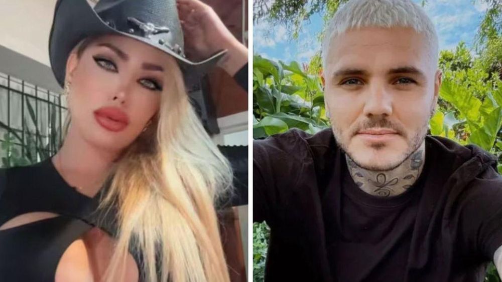 Natasha Rey, contra Mauro Icardi.