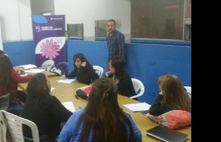 la actividad se realiza en la sede rocalom del área de desarrollo social.