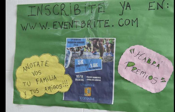 la maratón ya cuenta con 150 inscriptos, pero apuntan a 350.