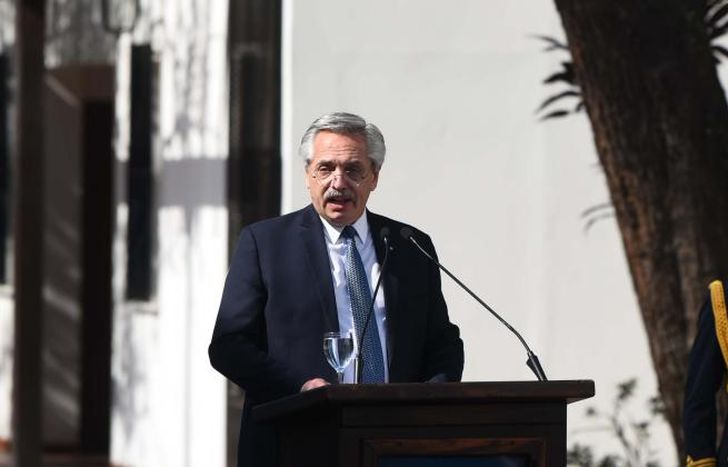 Alberto Fernández, desde Tucumán.