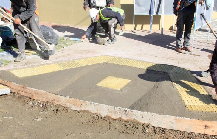 Están construyendo y arreglando más de 200 rampas.