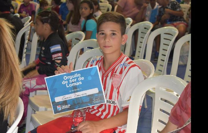 Con la categoría 2006 de baby fue dos veces campeón (este año y el pasado) y una vez goleador del equipo.