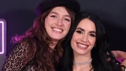 Cande Vetrano y Lali Espósito. Cande Vetrano y Lali Espósito.